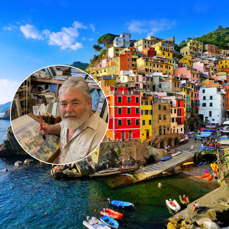 Cinque Terre and Tuscany, Italy Painting Workshop with Kasey Sealy