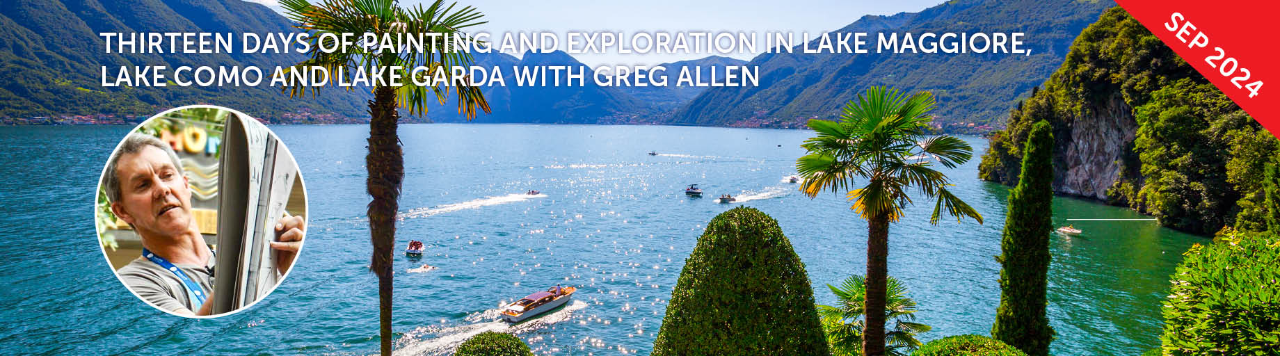 Italian Lakes Painting Workshop with Greg Allen