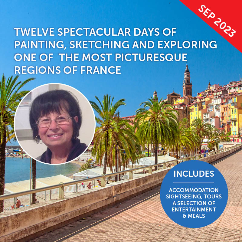 In the footsteps of Matisse and Renoir with Annee Kelly in Southern France