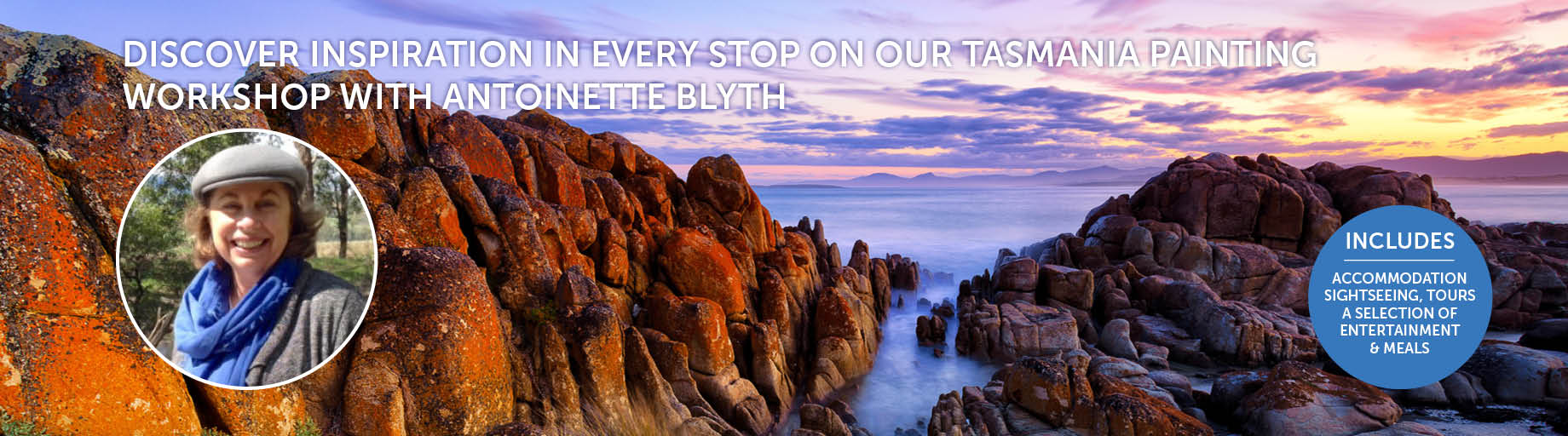 Tasmania Painting Workshop with Antoinette Blyth
