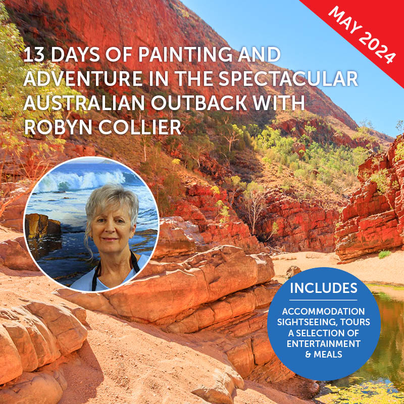 Central Australia Painting Workshop with Robyn Collier