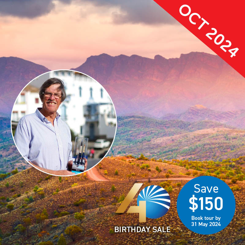Flinders Ranges, Clare Valley and Hahndorf with David Taylor