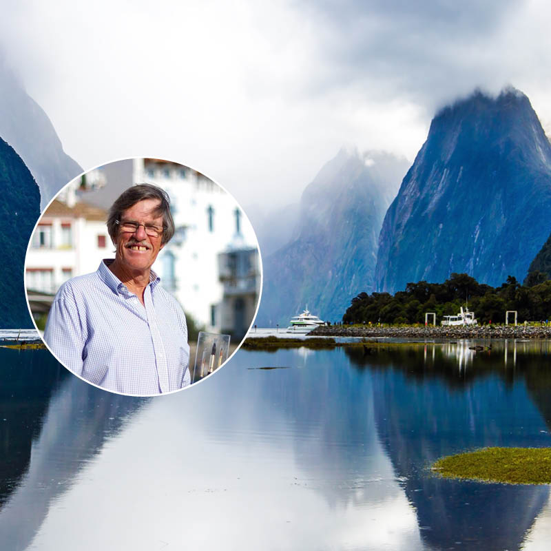 David Taylor Watercolour Workshop in New Zealand