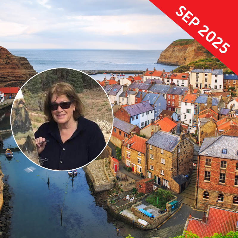 Medieval Towns of England & Scotland Painting Workshop with Amanda Hyatt