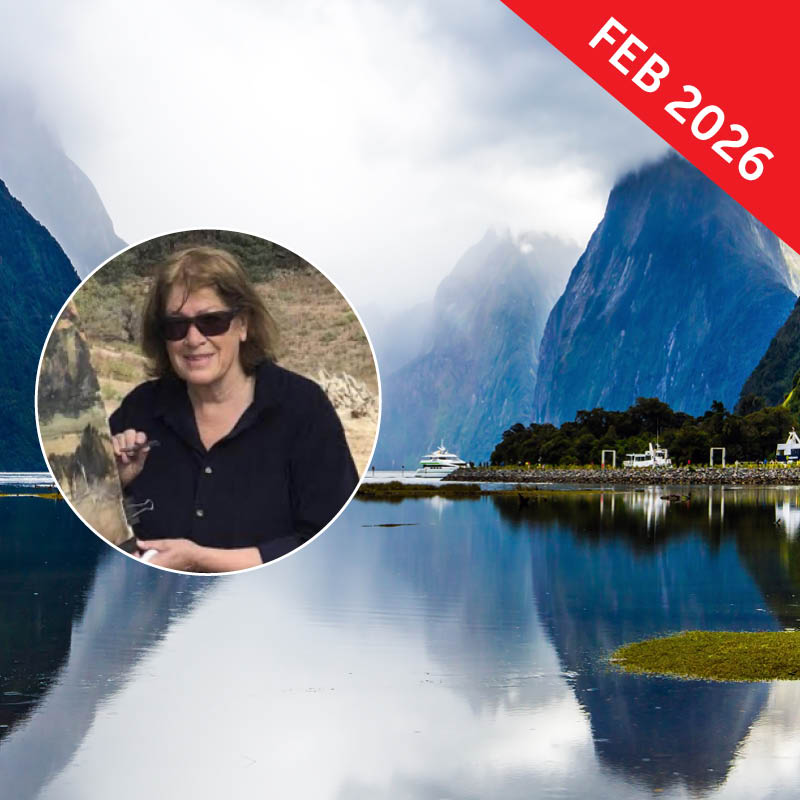 New Zealand Painting Workshop with Amanda Hyatt