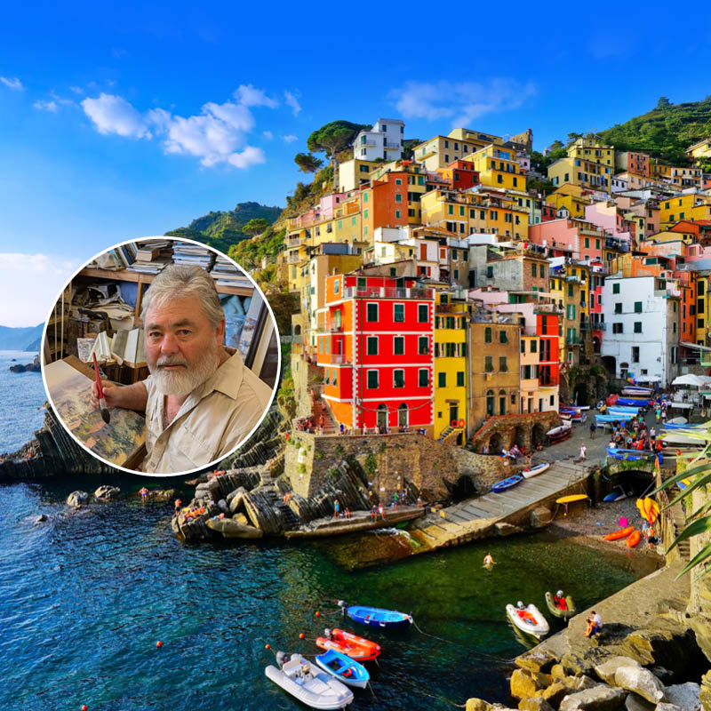 Cinque Terre and Tuscany Painting Workshop with Kasey Sealy