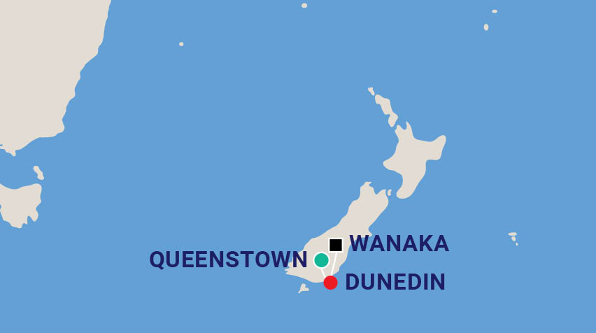 Central Australia Painting Workshop with Annee Kelly Map