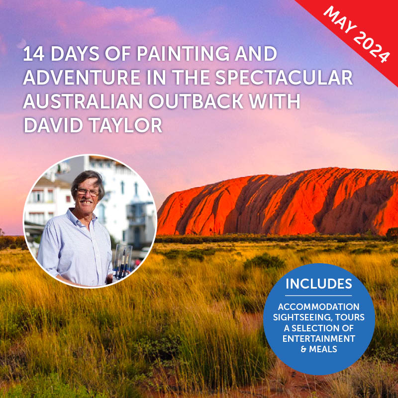 Central Australia Painting Worskhop with David Taylor