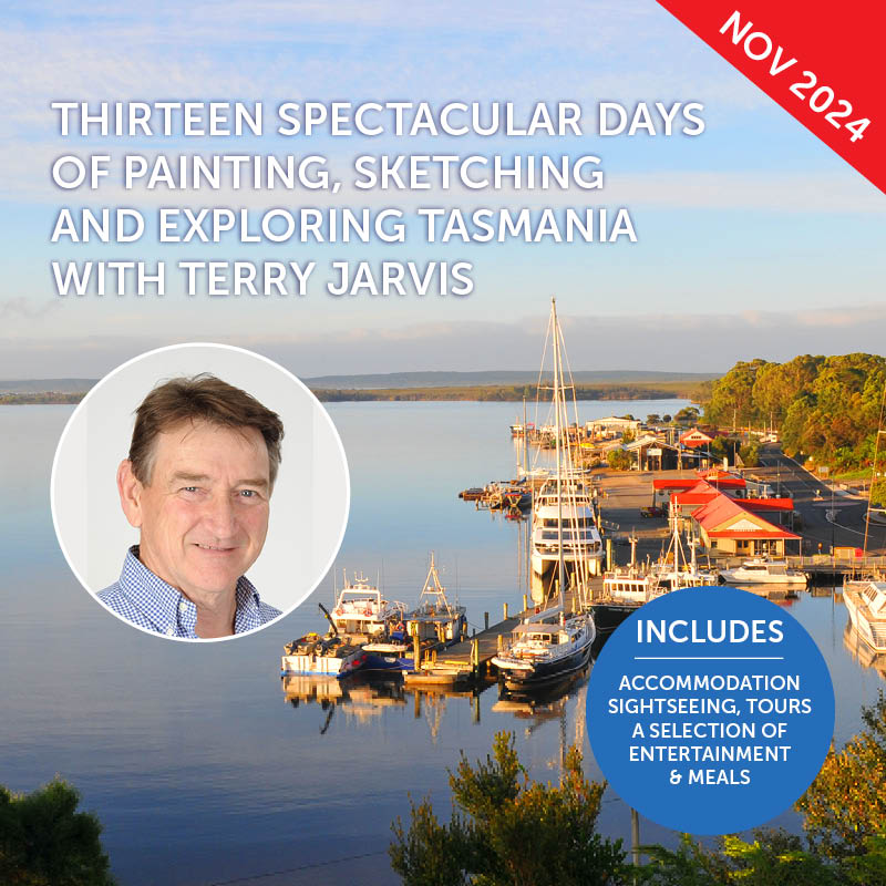 Tasmania Painting Workshop with Terry Jarvis